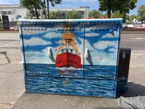 Stromkasten "Feuerschiff Fehmarnbelt"